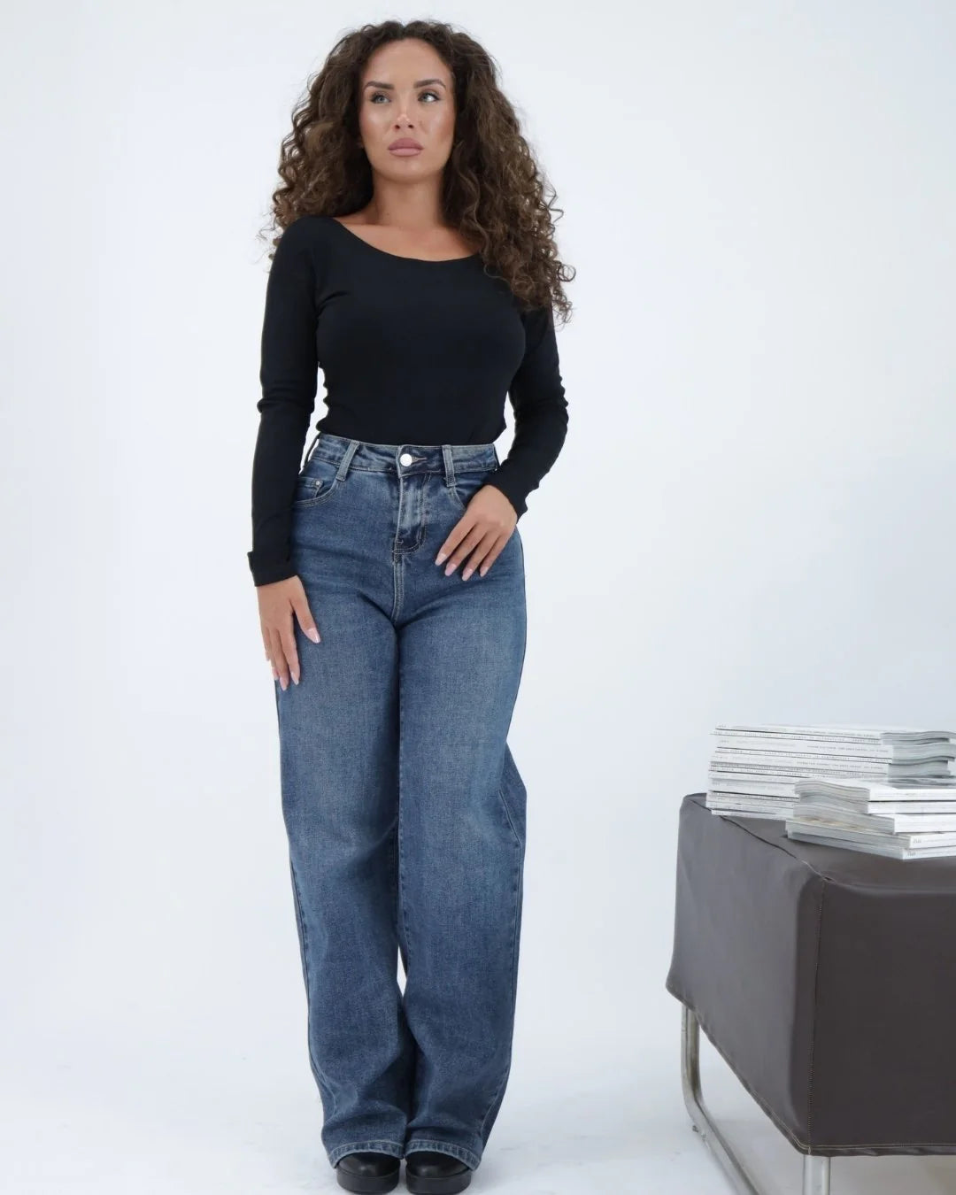 Jeans palazzo blue by EXTYN