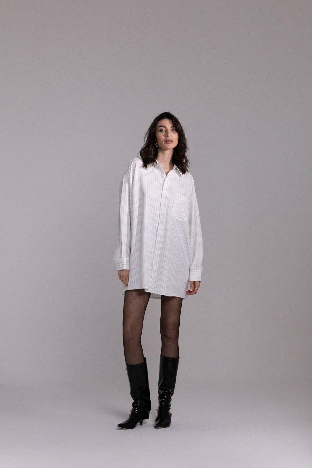 CAMICIONE GESSATO N0014 BY AN-AIM