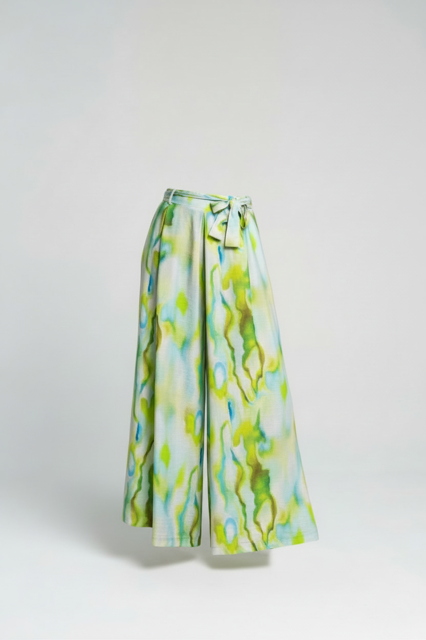 Pantalone Palazzo Con Fusciacca Jhenit