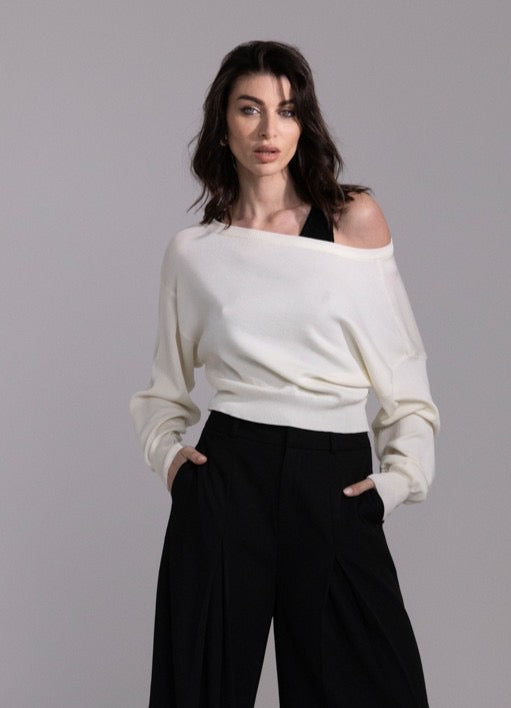 MAGLIA CONTRAST N0048 BY AN-AIM