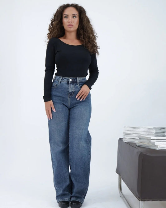 Jeans palazzo blue by EXTYN