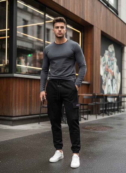 Pantalone tuta con tasche laterali by InMyHood