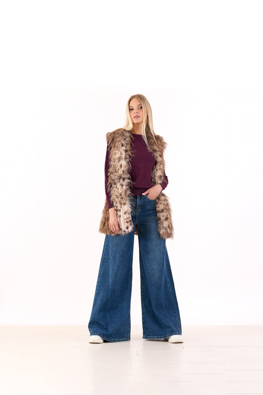 Jeans pdk colonna largo denim