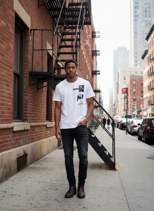 T shirt di Miguel Bharross