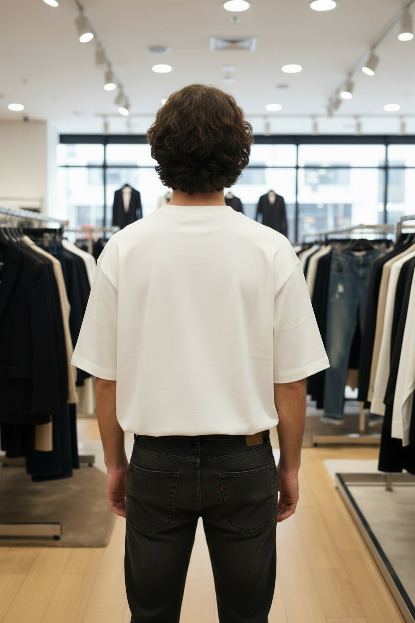 T-Shirt OverSize Off White Galerie