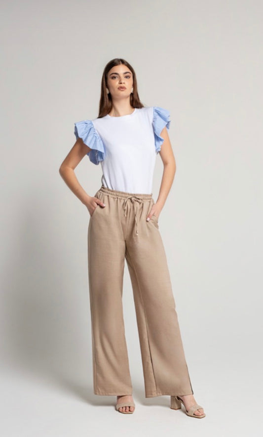 Pantalone chino naturale Jhenit