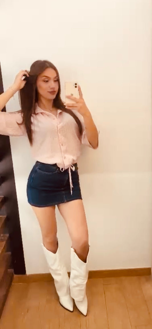 Camicia Con Laccio PDK