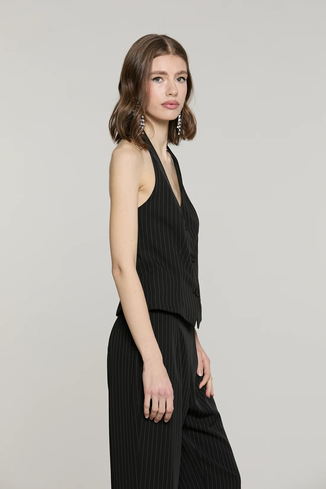 Gilet AMMIR gessato by Relish