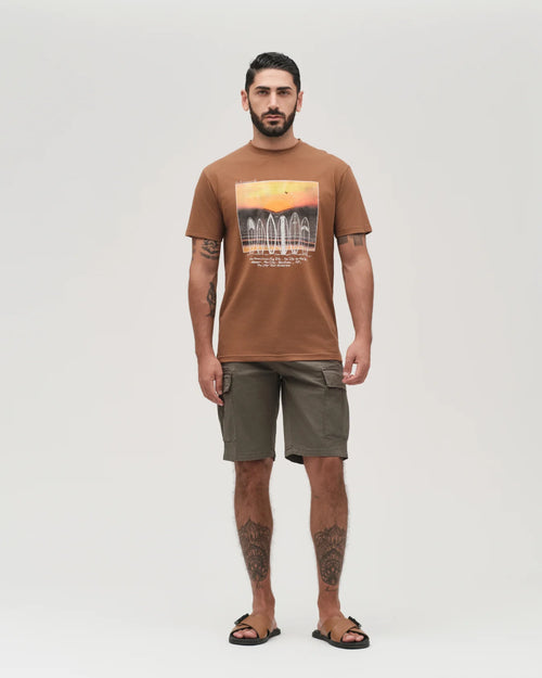 BERMUDA GABARDINA TASCONI E CINTA – UGP4229