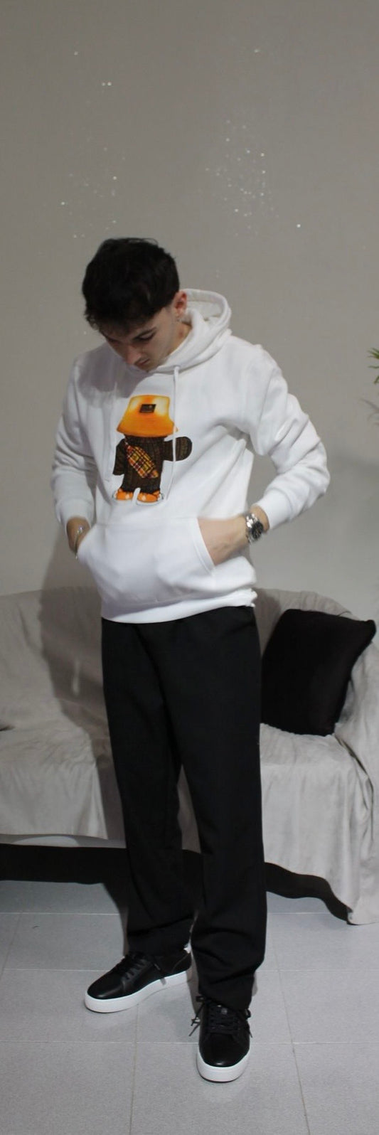 FELPA CON CAPPUCCIO MIGUEL BHARROSS