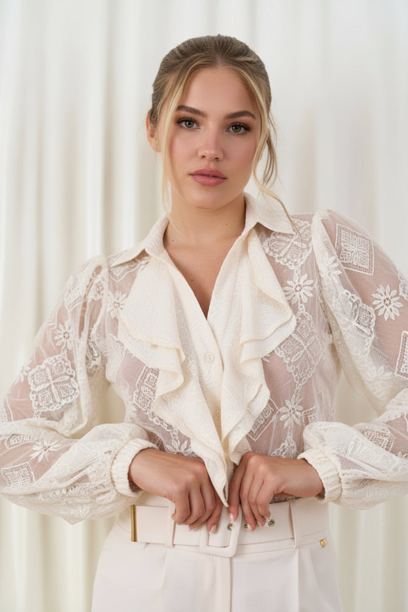 Camicia in tul PHARD