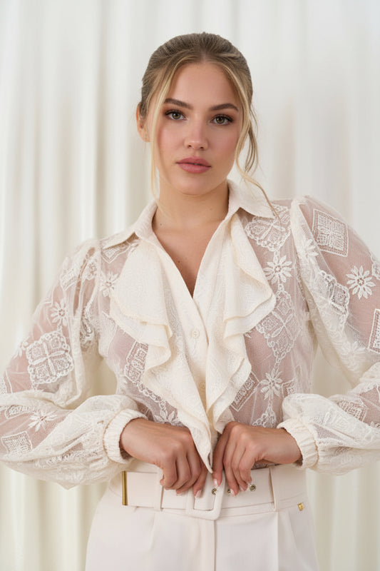 Camicia in tul PHARD