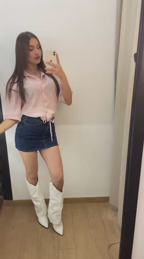 Camicia Con Laccio PDK